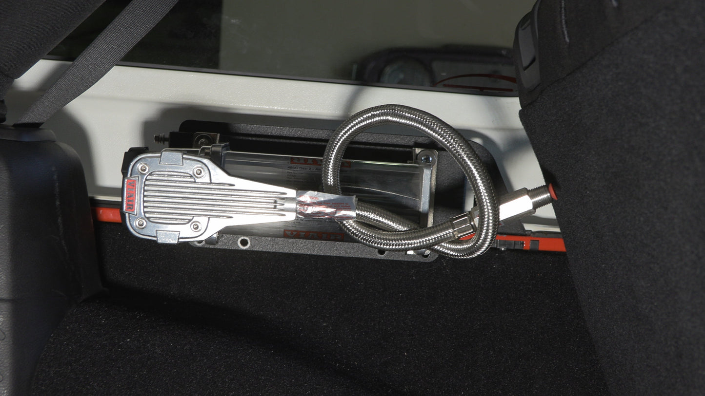 Fishbone Offroad Rear Trunk Compressor Mount - 2007-2018 Jeep Wrangler Unlimited (ARB/VIAIR) FB25468