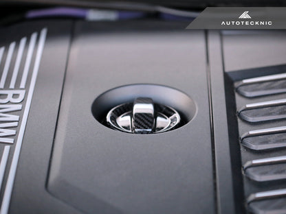 AutoTecknic Dry Carbon Competition Oil Cap Cover - BMW F44 2-Series
