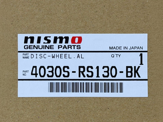 Nismo LMGT4 18x10.5 +15 5x114.3 Gloss Black Skyline GT-R R32 R33 R34 (Set of 4)