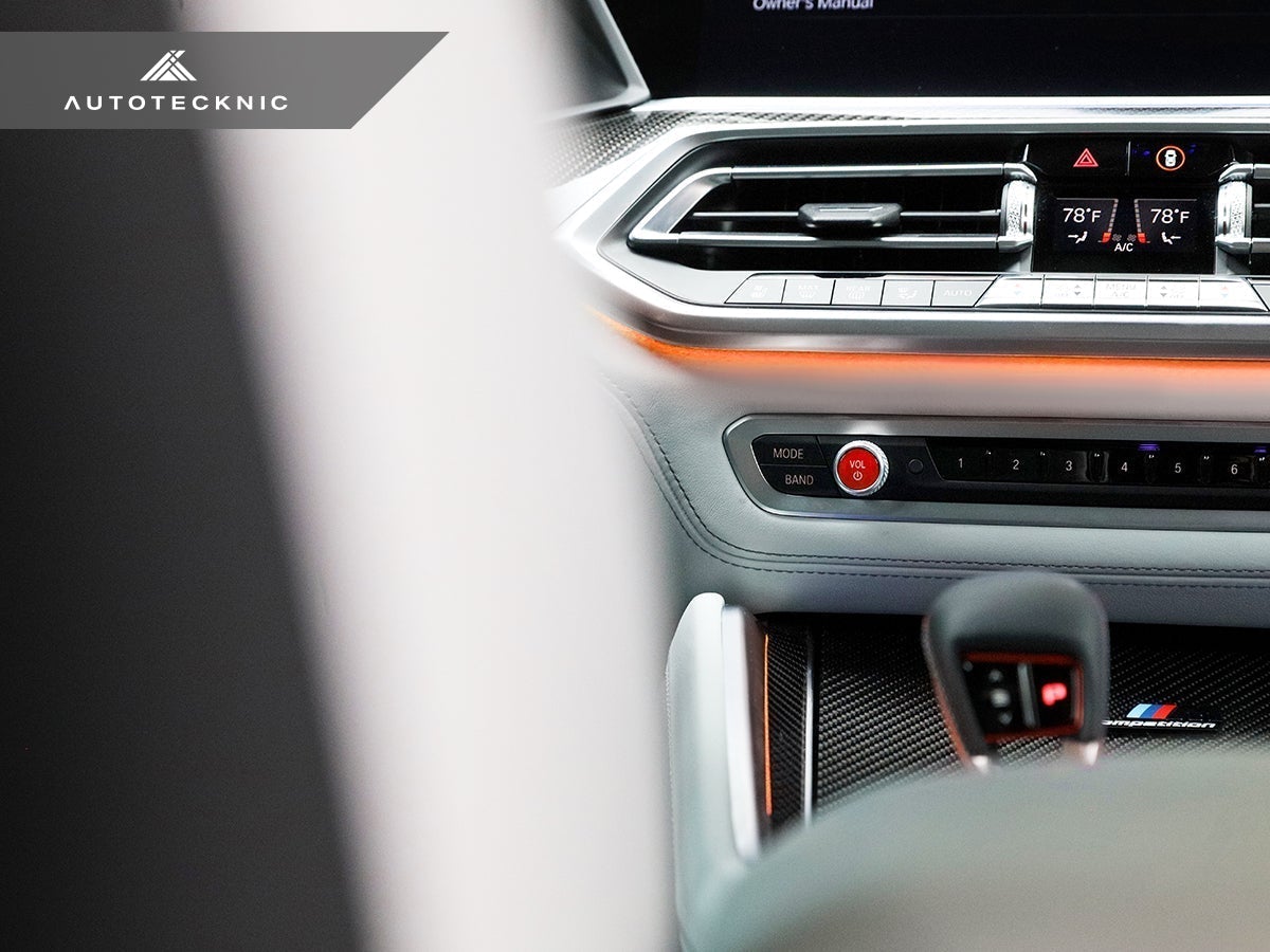 AutoTecknic Bright Red Audio Volume Button - BMW G29 Z4