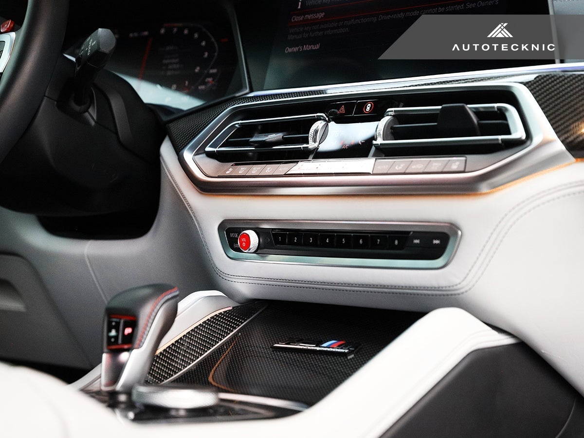 AutoTecknic Bright Red Audio Volume Button - BMW G29 Z4