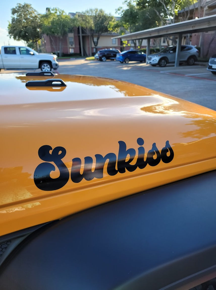 NEW! Custom Jeep Name Decals