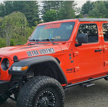 NEW! Custom Jeep Name Decals