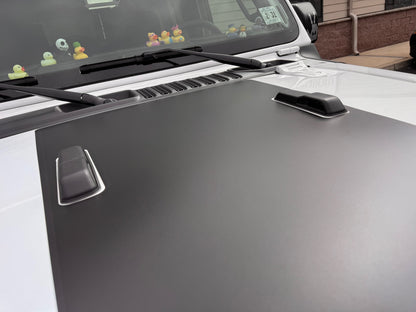 Vented Hood Decal Cover for 2018-2026 Jeep Wrangler