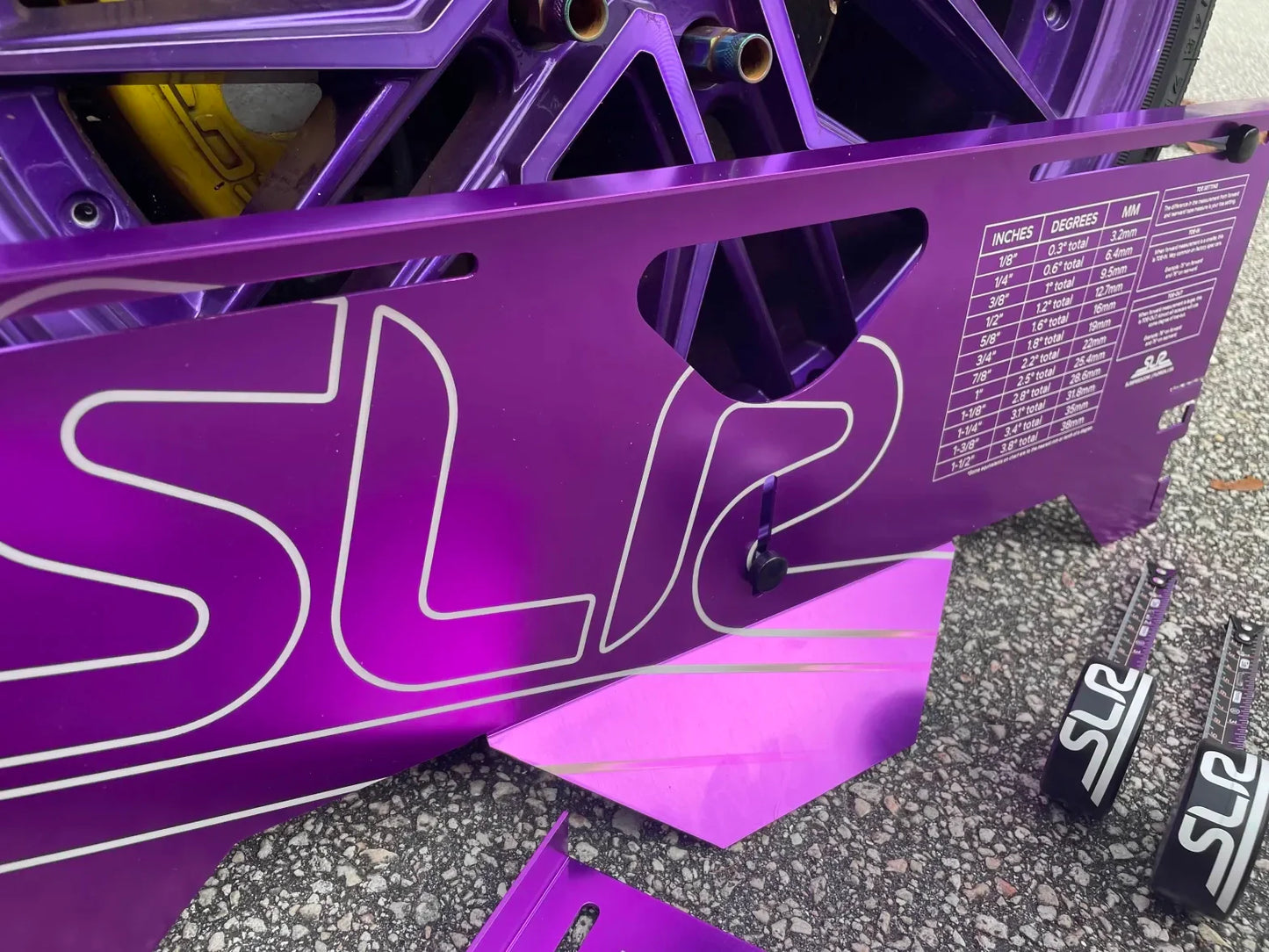 SLR Toe Setting Plates for Racing & Drifting