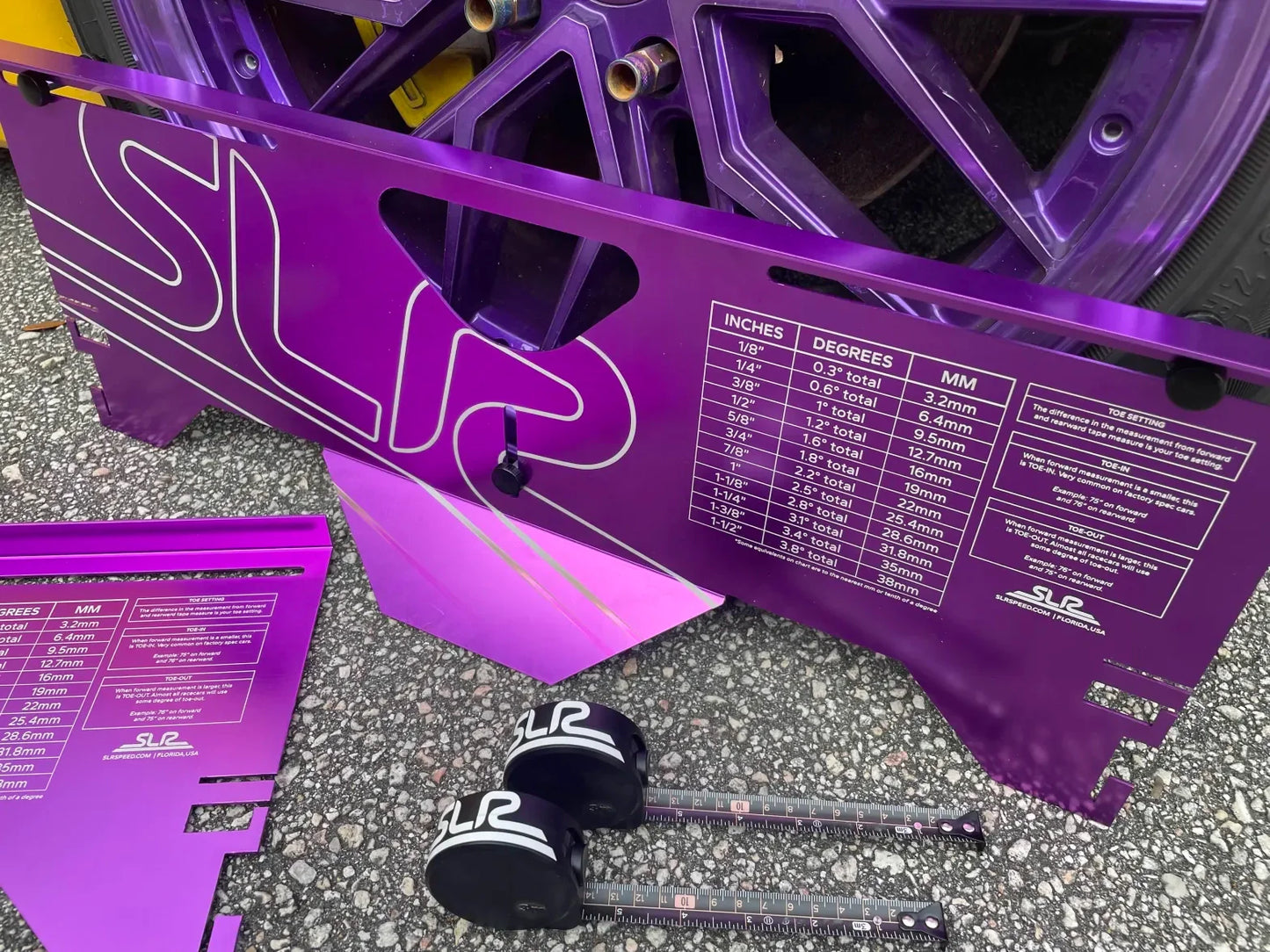 SLR Toe-In/Toe-Out Plate for Racing & Drifting