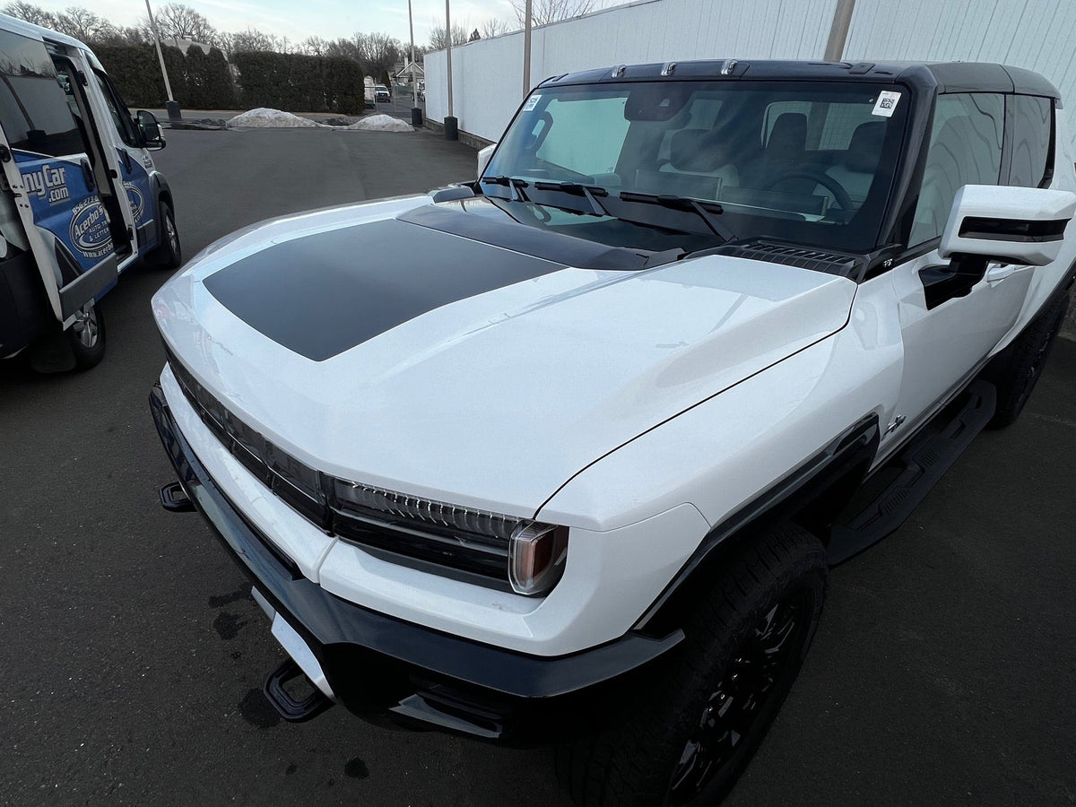 Center Hood Decal For The 2024-2025 GMC Hummer EV