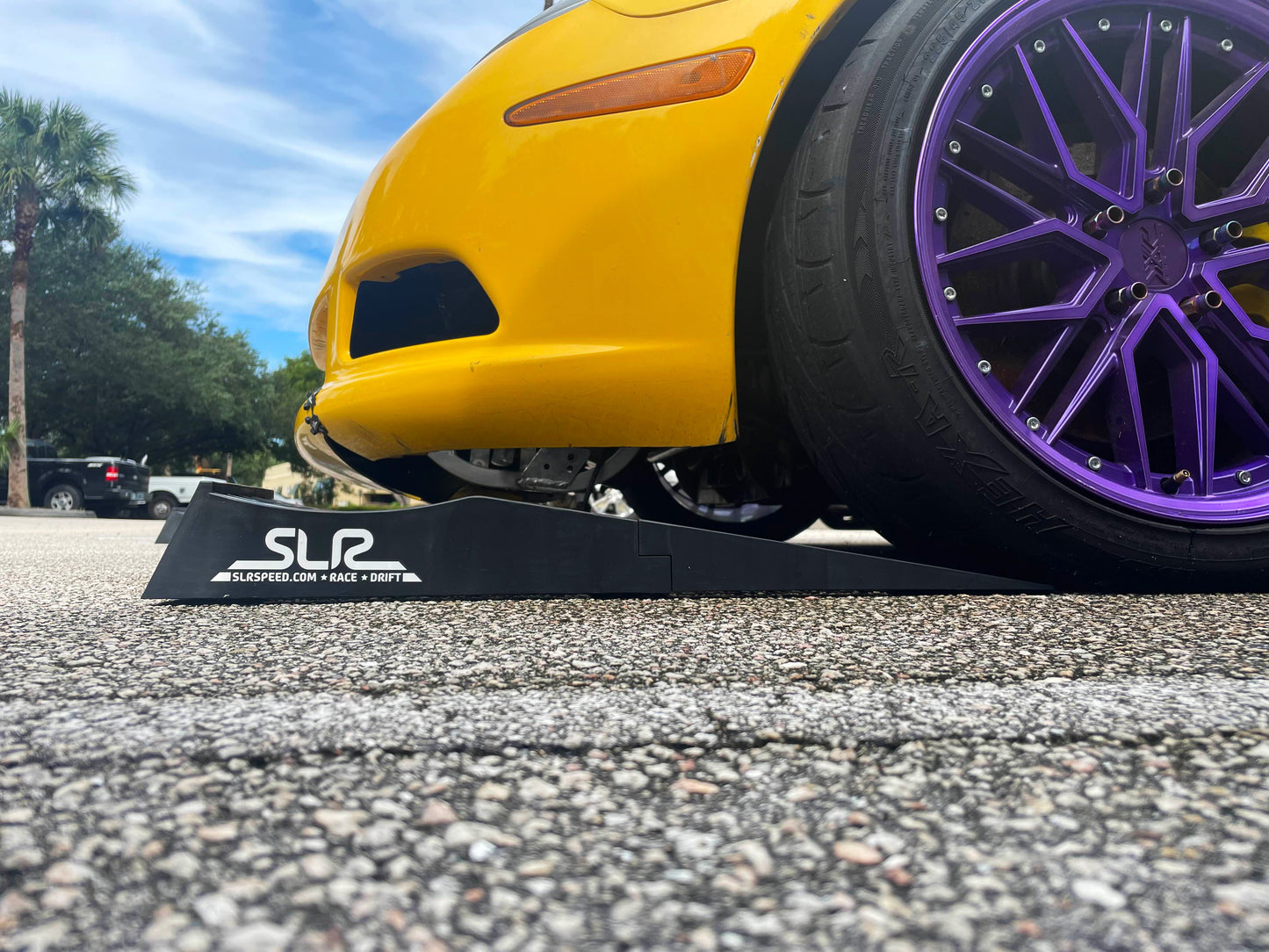 SLR Car Ramps for Low Cars - Split-Style for Easy Jacking
