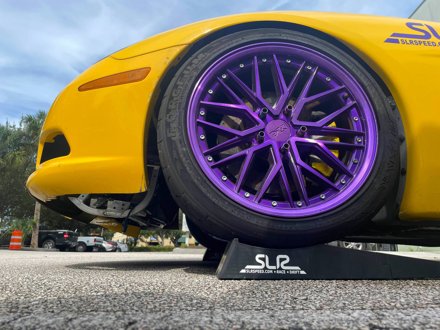 SLR Super Low Profile Car Ramp - Split-Style for Easy Jacking