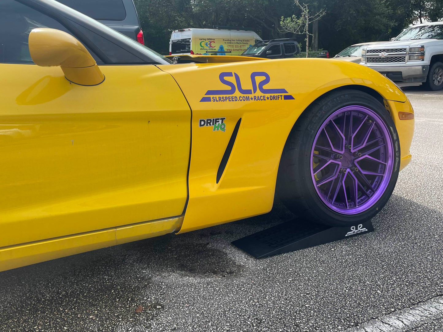 SLR Super Low Profile Car Ramp - Split-Style for Easy Jacking