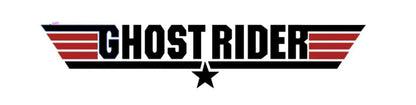 Top Gun Theme Jeep Name Decals