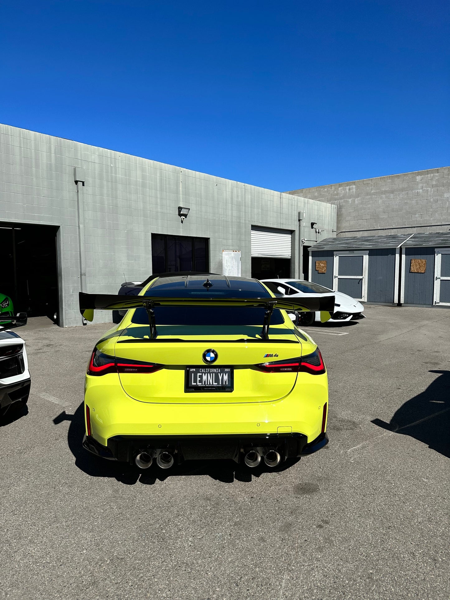 BMW G80 M3/ G82 M4 GTC-300 Carbon Fiber Adjustable Wing