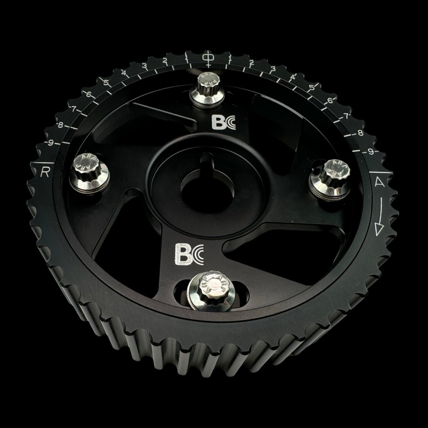 BC BRIAN CROWER BC8830B-1 - Toyota 2JZ VVTi/1JZ VVTi Adjustable Cam Gear on Exhuast Side Only (Black)
