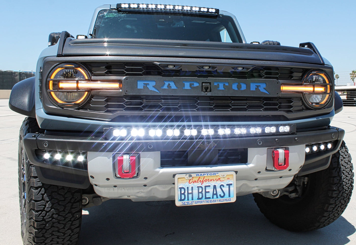 2021+ Ford Bronco Raptor Curved 40in Light Bar - PRO
