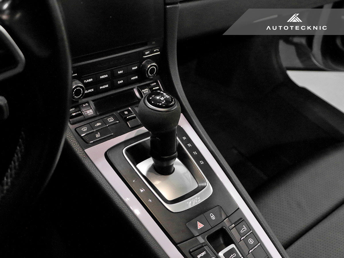 AutoTecknic Suede Shifter Knob - Porsche 911 (997.2 & 991) 2009–2018