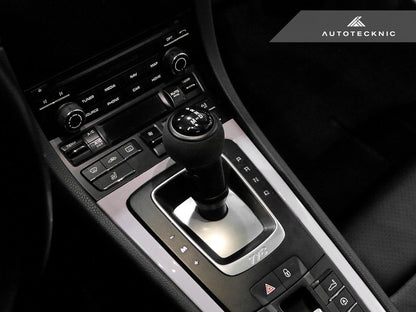 AutoTecknic Suede Shifter Knob - Porsche 718 Cayman & Boxster (982) 2016–2024