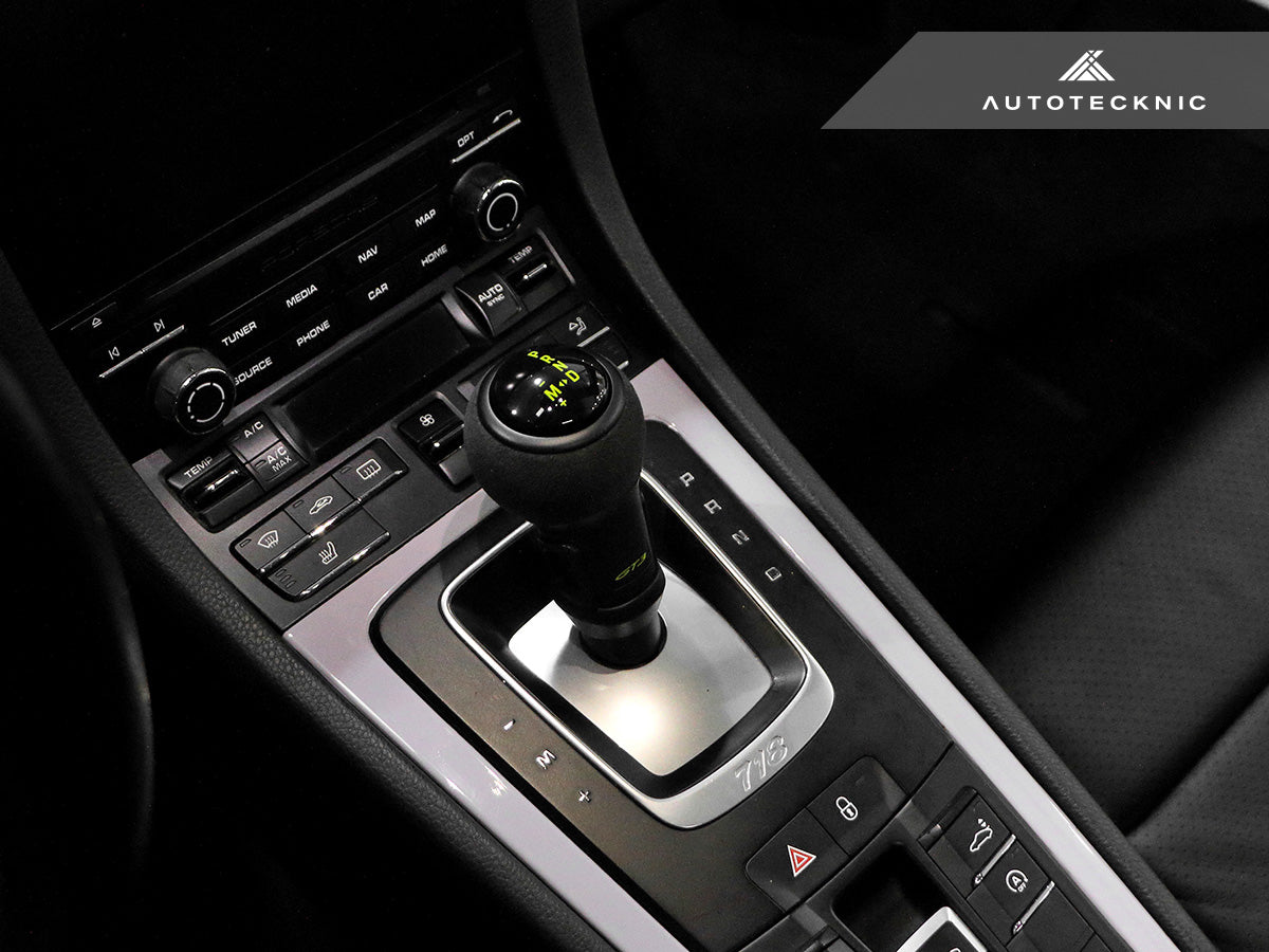 AutoTecknic Suede Shifter Knob - Porsche Macan (95B) 2015–2024
