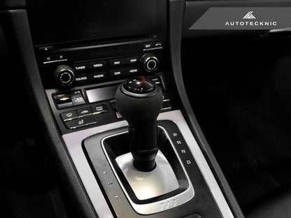 AutoTecknic Suede Shifter Knob - Porsche 718 Cayman & Boxster (982) 2016–2024
