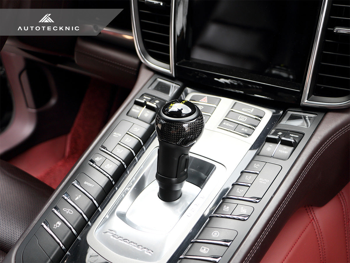 AutoTecknic Carbon Fiber Shifter Knob - Porsche 718 Cayman & Boxster (982) 2016–2024