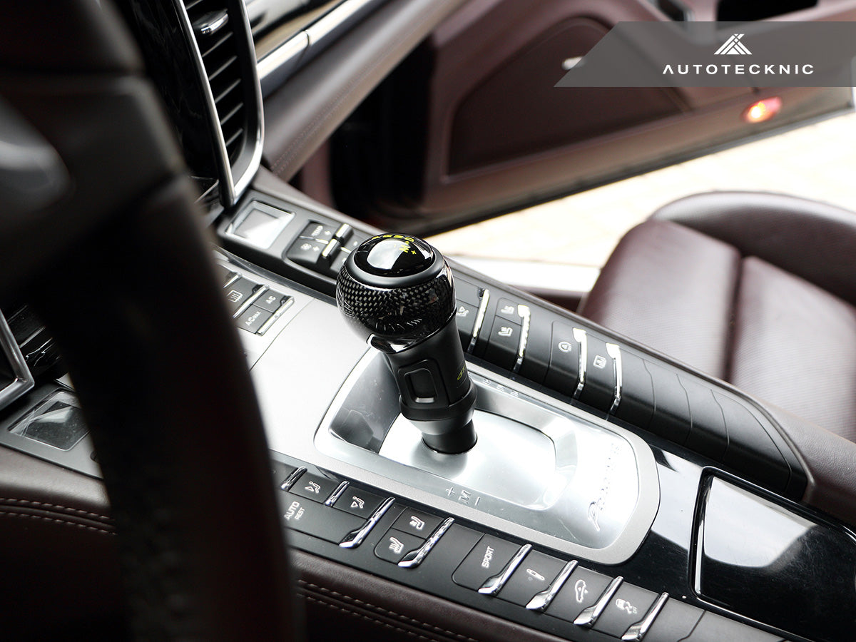 AutoTecknic Carbon Fiber Shifter Knob - Porsche Macan (95B) 2015–2024