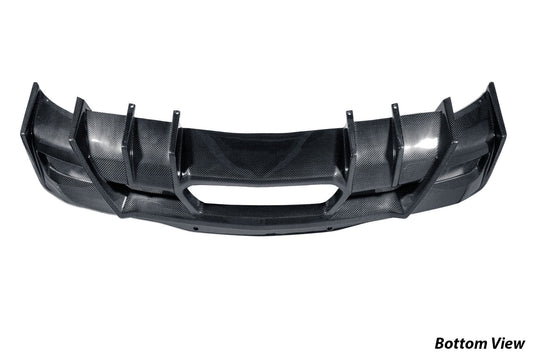 Chevrolet Corvette C8 Z06, ERAY, ZR1, Grand Sport Carbon Fiber Rear Diffuser