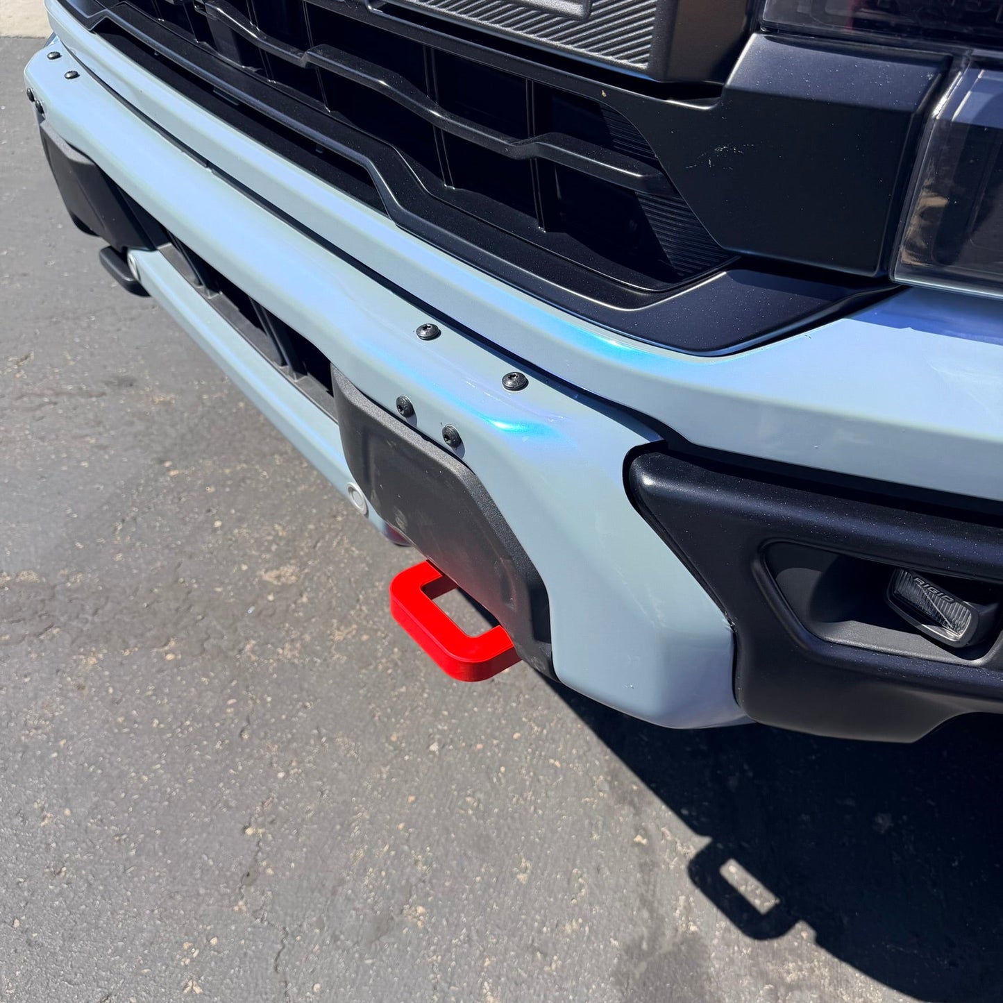 2024-2026 Ford F-150 Raptor Big-D Tow Hooks | Aluminum Recovery Hooks