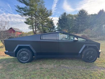 Matte Black Cybertruck Wrap - Premium Color Infused PPF