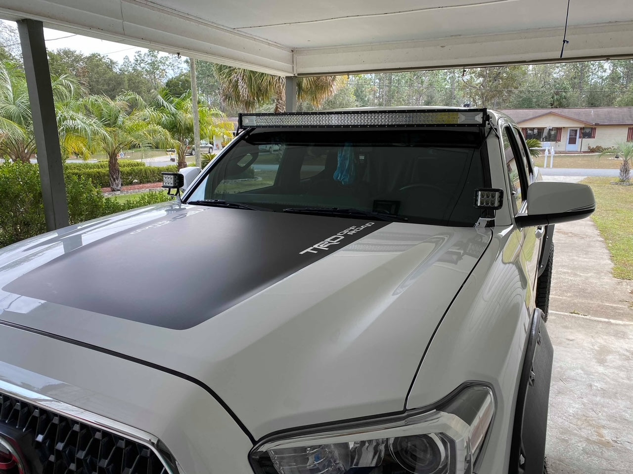 Hood "TRD Off Road" Side Decal Cover for 2016-2022 Toyota Tacoma