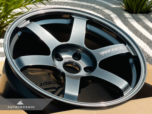 Volk Racing TE37 Saga S-Plus 18x9.5 +38 5x114.3 Shining Black Metal (Set of 4)