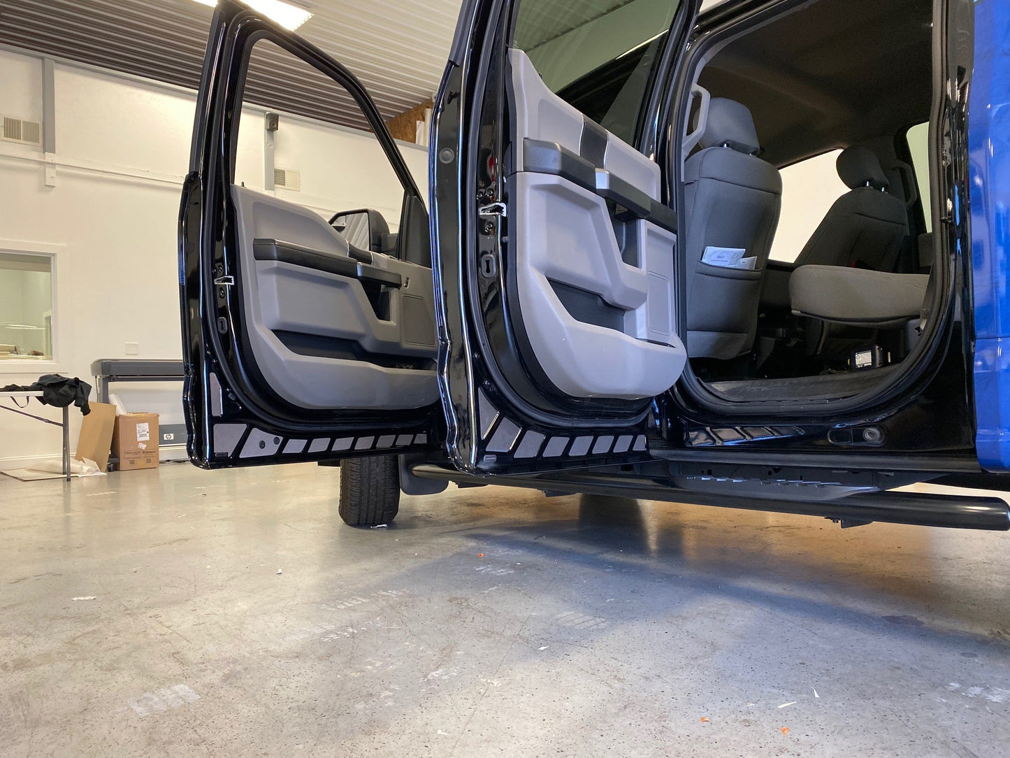 Reflective Safety Front and Rear Door Inserts for 2015-2020 Ford F150-550