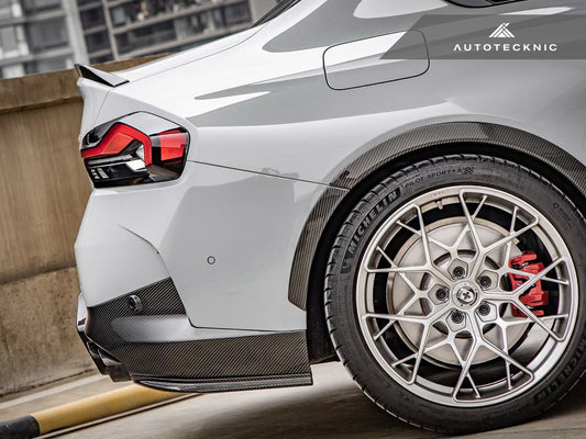 AutoTecknic Dry Carbon Rear Side Diffuser Set - G42 2-Series