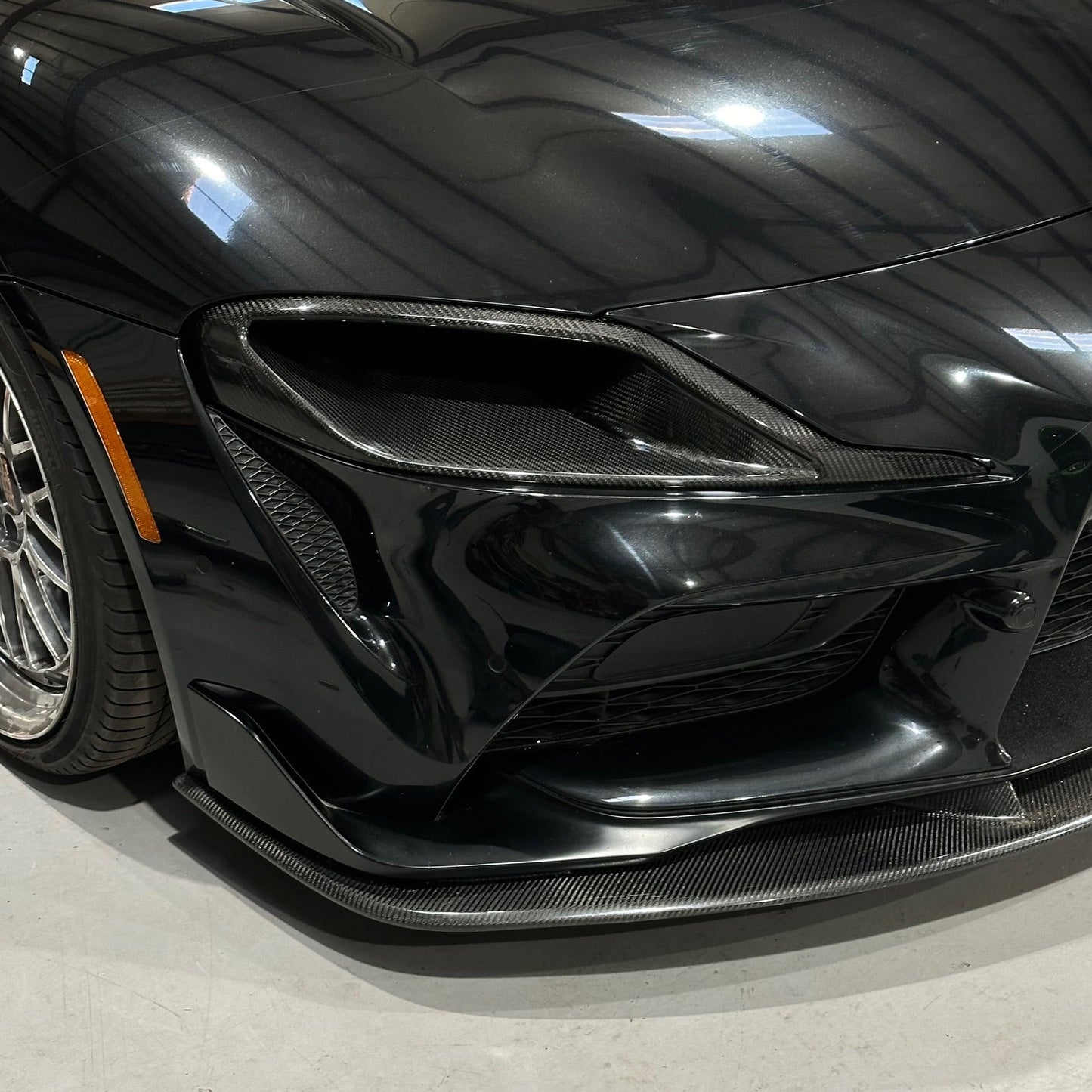 Project Gamma Toyota Supra Carbon Fiber Headlight Delete SUPRAHD
