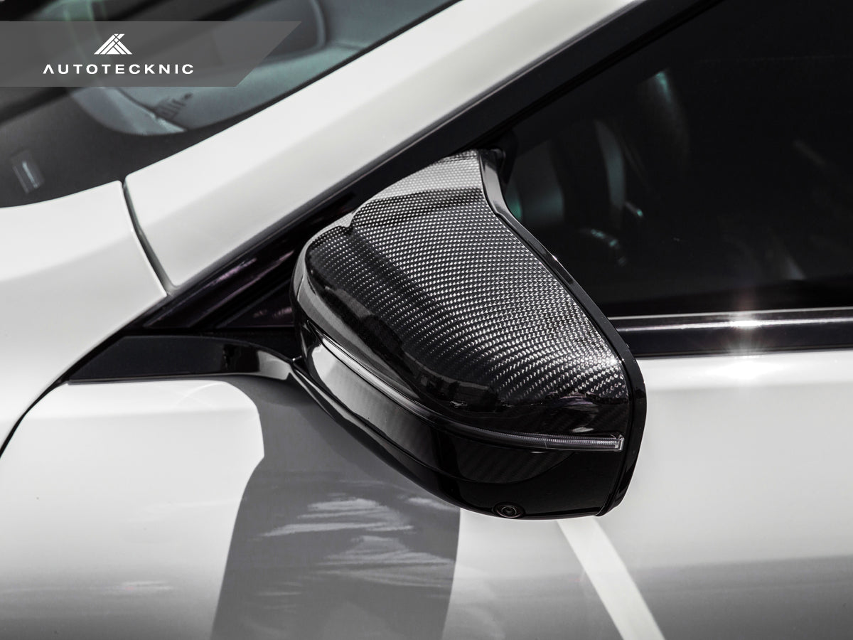 AutoTecknic Replacement Dry Carbon Mirror Covers - BMW F9X M8 / M8 Competition (2020-2024)