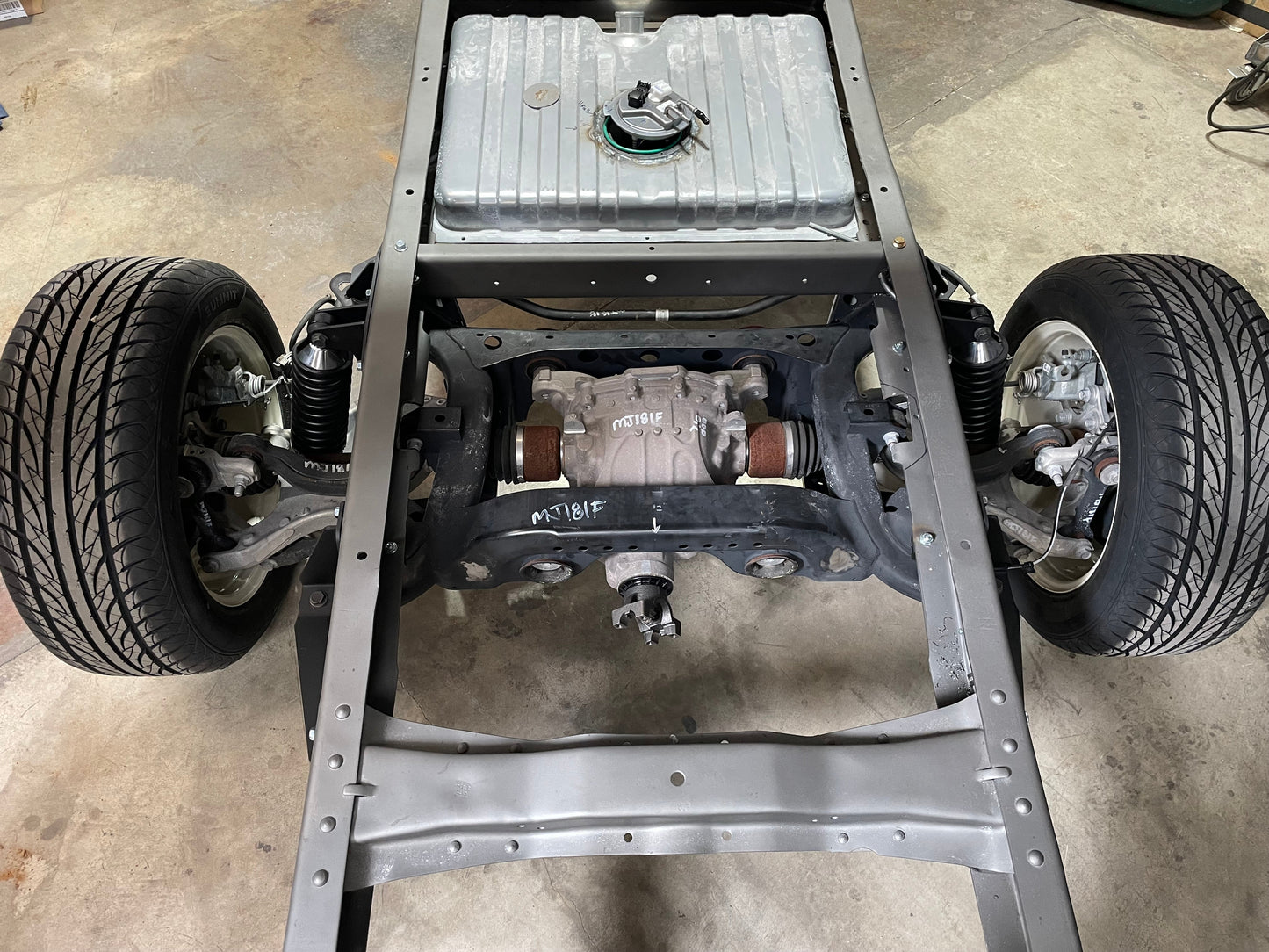 1961-1978 34"  F-100 Bolt-In S-550 / S-650 Mustang Rear Mounting Kit