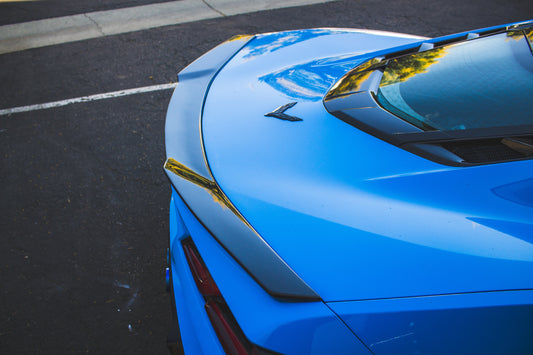 Carbon Fiber Rear Spoiler Delete - Chevrolet Corvette C8 Z06/E-ray/ZR1/ Grand Sport