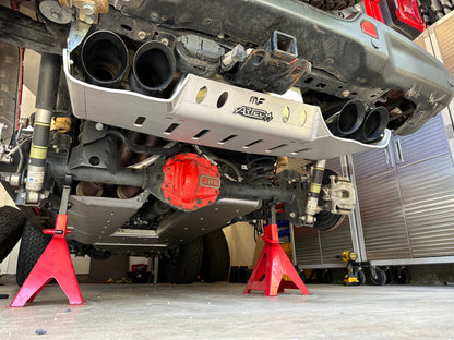 JLU MAGNAFLOW MUFFLER &amp; TIP SKID - 4 door 392 HEMI ALUMINUM