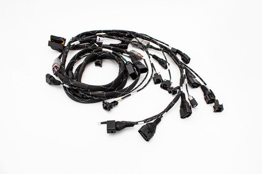 1.8T MK4 Wire Tucked Complete Engine Harness AWP, AWW, BEA, BAM - V2