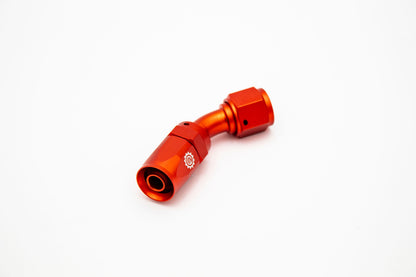 -08 AN 8AN AN8 45 Degree Female Aluminum Hose End Fitting