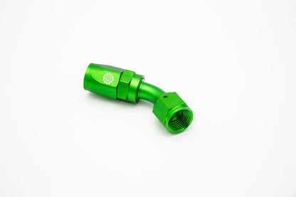 -08 AN 8AN AN8 45 Degree Female Aluminum Hose End Fitting