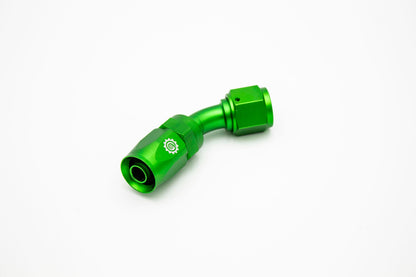 -08 AN 8AN AN8 45 Degree Female Aluminum Hose End Fitting