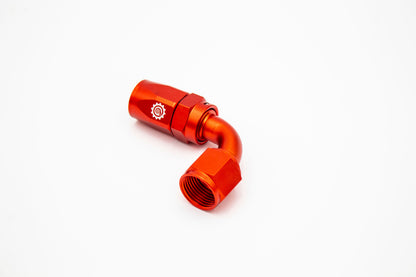 -06 AN 6AN 90 Degree Female Aluminum Hose End Fitting