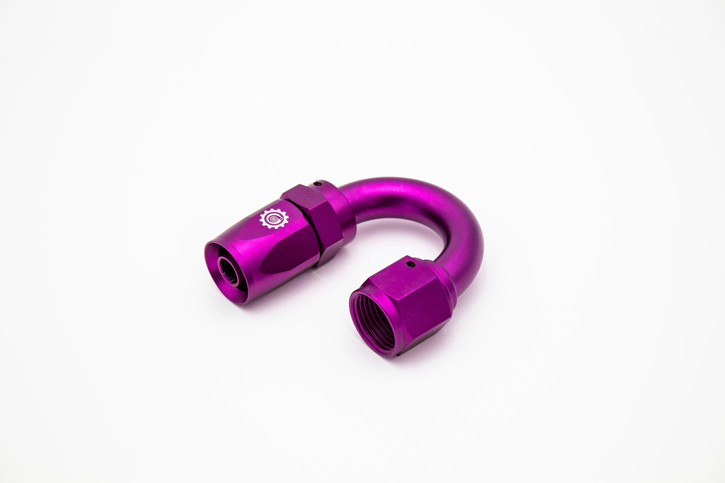 -06 AN 6AN 180 Degree Female Aluminum Hose End Fitting