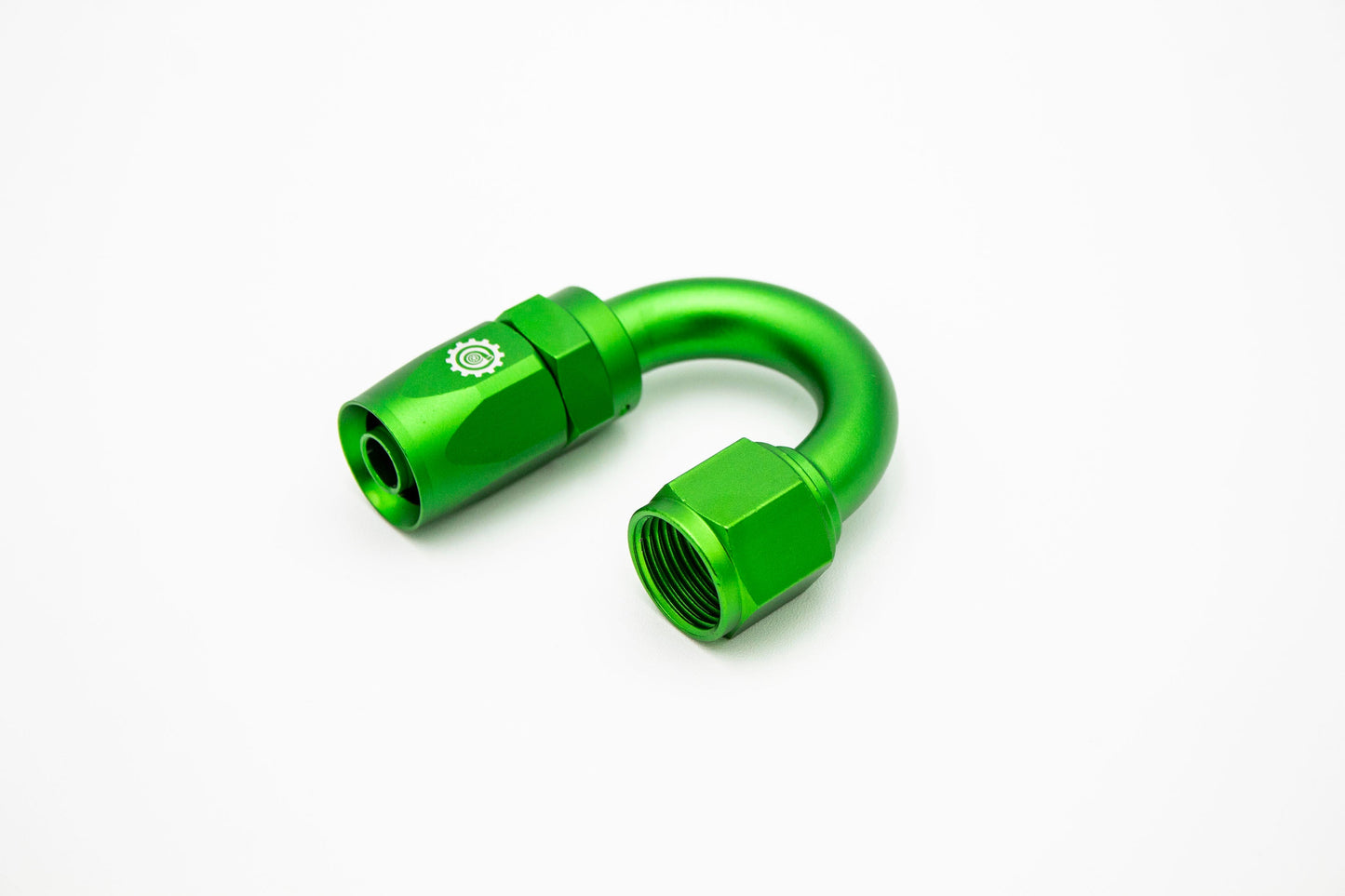 -06 AN 6AN 180 Degree Female Aluminum Hose End Fitting