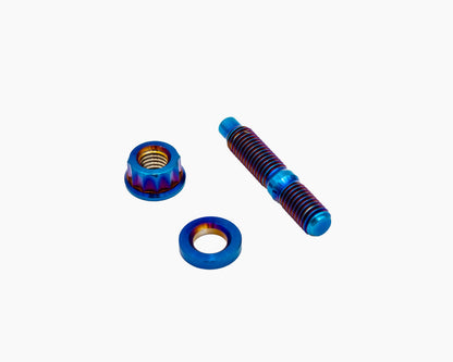 Burnt Titanium Exhaust/Intake Manifold 12pt Stud Kit – M8x1.25x45mm – Honda Acura B/D/F/H/J Series – 10 Piece Set