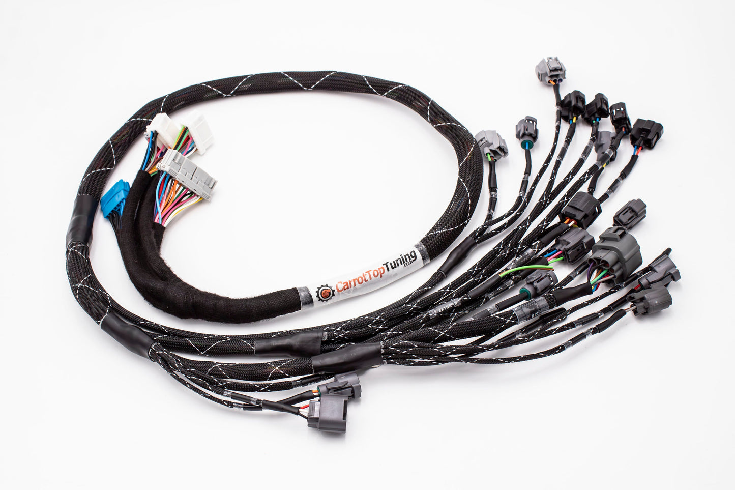 D & B-Series OBD2 Tucked Engine Harness Kit w/ Subharness | 99-01 Civic EK