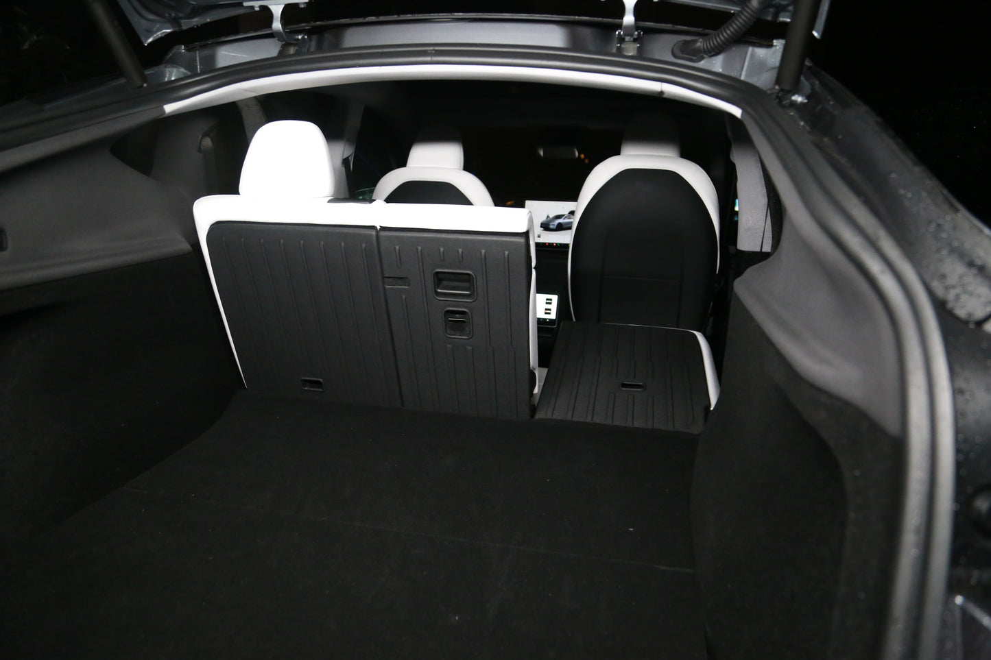LinerX Second Row Seats Back Cover Mats for 2025-2026 Tesla Model Y (Juniper)