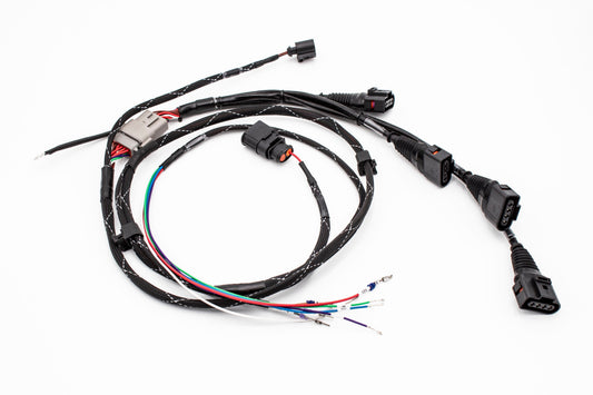 1.8T Ignition Coil Pack Replacement Harness V4 High Temp Silicone Fiberglass Shielding - 1J0 971 658 L -