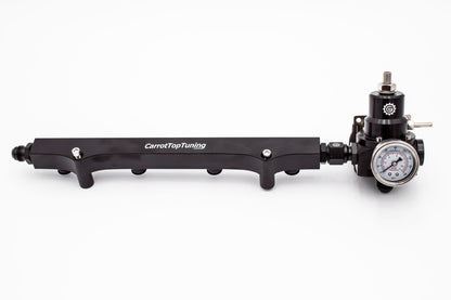 1.8T High Flow Fuel Rail w/ Adjustable FPR (Fuel Pressure Regulator) | AN Fitting Ready | Audi Volkswagen