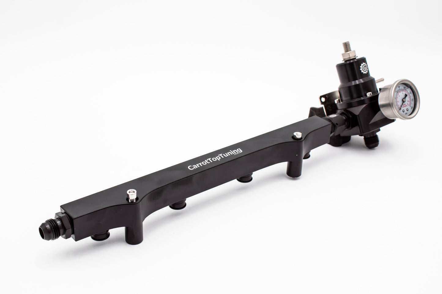 1.8T High Flow Fuel Rail w/ Adjustable FPR (Fuel Pressure Regulator) | AN Fitting Ready | Audi Volkswagen