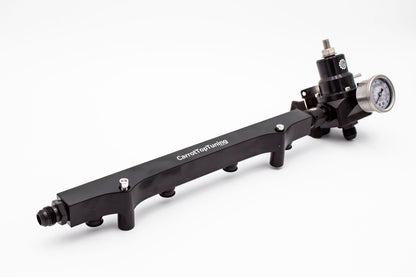 1.8T High Flow Fuel Rail w/ Adjustable FPR (Fuel Pressure Regulator) | AN Fitting Ready | Audi Volkswagen